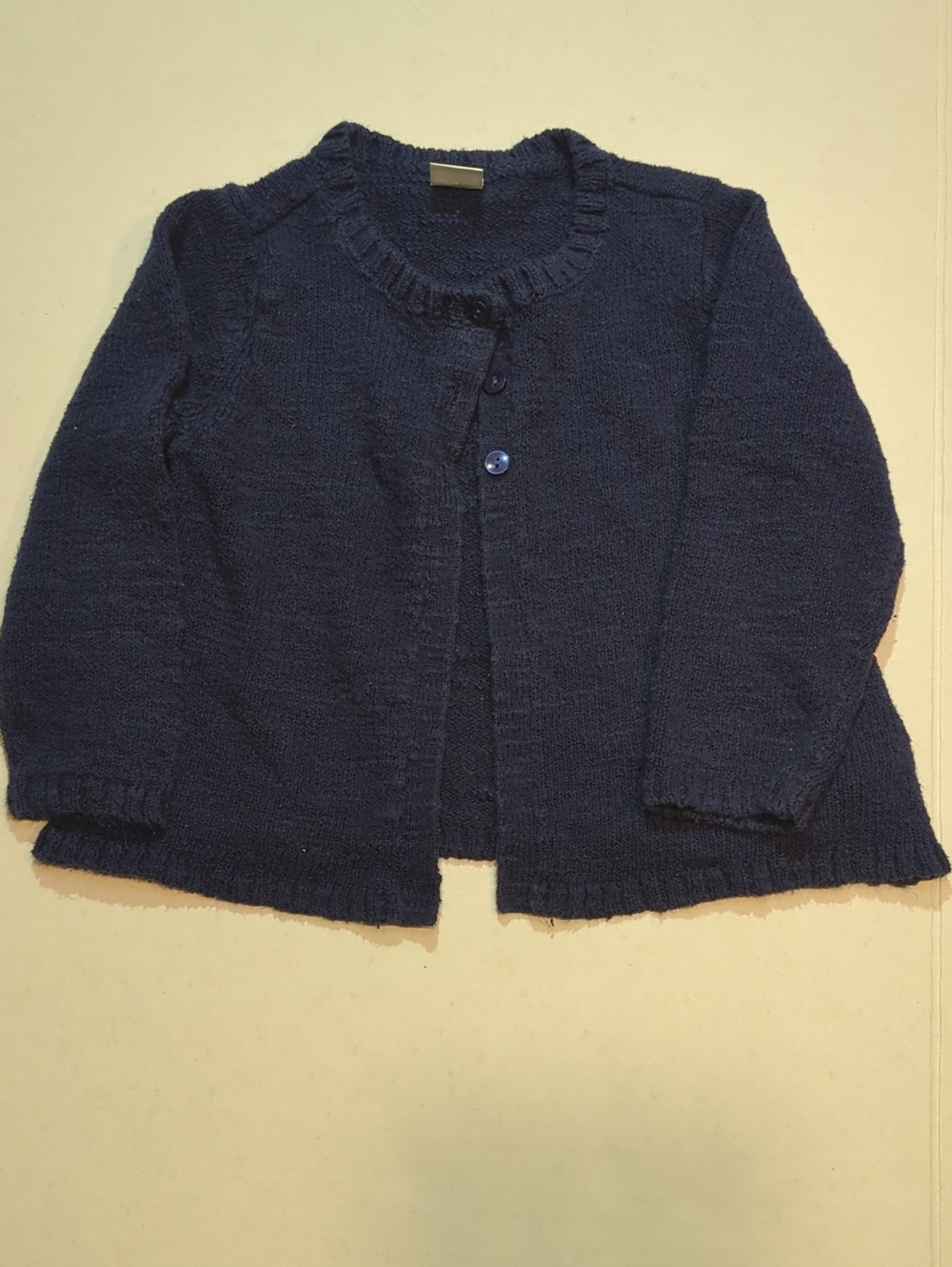 Old Navy Girls Dark Navy Knit Cardigan